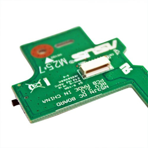Dc Jack Interruptor De Tablero Para Asus N53sv-sx858v N53sv- 0