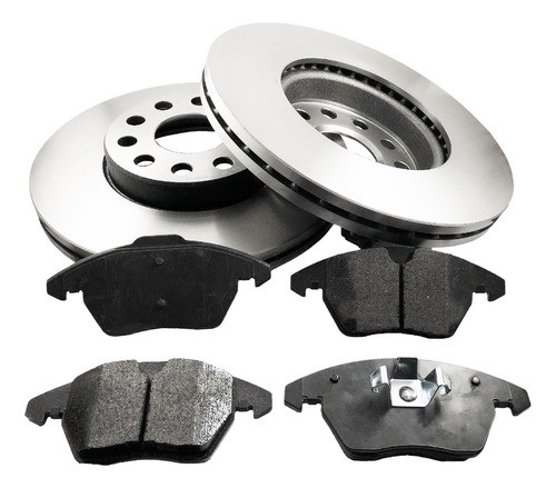 Discos Pastillas Freno Volkswagen Vento 2.0 Gli Delantero 0