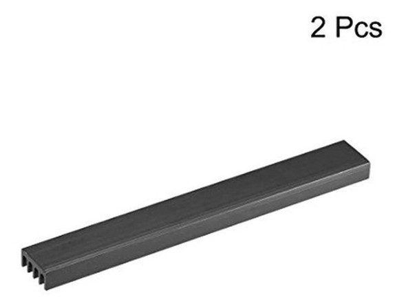 Uxcell Electronics Cooler Disipador De Calor Para Ssd Negro 1