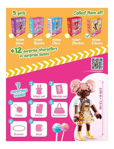 Playmobil Ever Dreamerz 70388 - Candy Wolrd Edwina 1