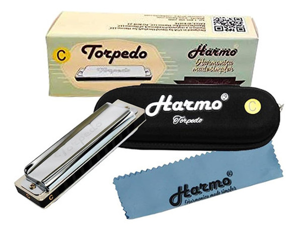 Armónica De Torpedo Harmo, Key Of C - Overblow Set-up En Usa 0