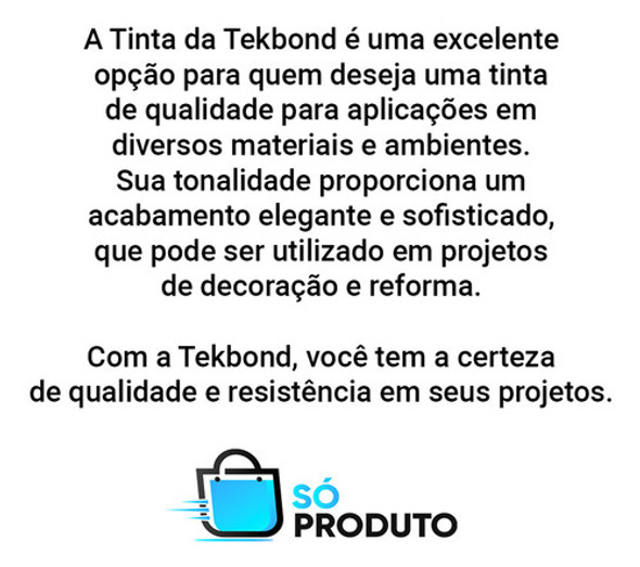 Tinta Spray Multiuso Cromado Brilhante 350ml Tekbond 1