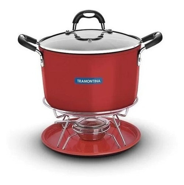 Rechaud 24cm 6,7l Mônaco Vermelho Tramontina 0