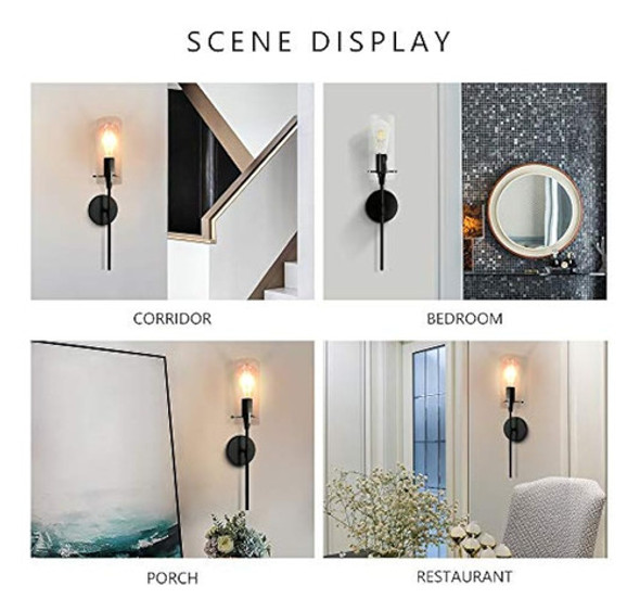 Rape Ws36 Aplique De Pared Lámpara Minimalista Moderna De 1 1