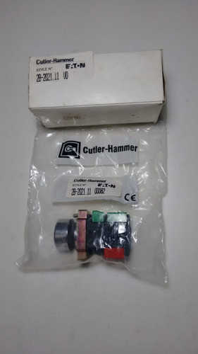 Botão Comando Pulsador, Eaton , 2b - 2021 - 11 -  Verde 0