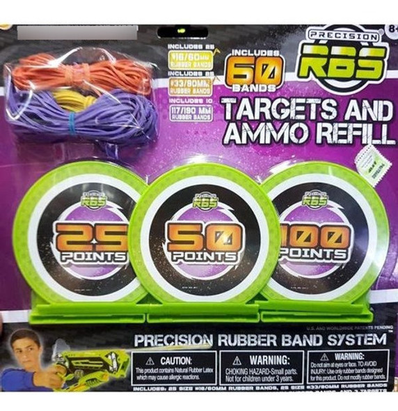Rbs Target Set Precision Rubber Band System Ib Impulse 0613 0