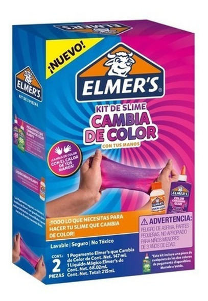 Kit De Slime Elmer's 2 Piezas Nuevo 0