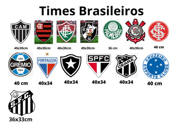 1 Forma/molde De Time Em Abs 3d (modelos A Sua Escolha) 1