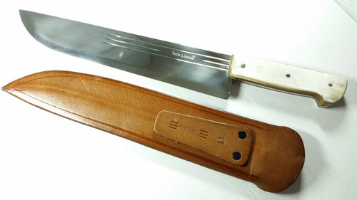 Faca Gaúcha Três Listras Inox 2,6mm Espessura Churrasco 11 P 0