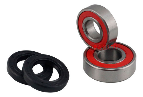 Kit Rulemanes Y Retenes Rueda Trasero Honda Xr 600 R 0