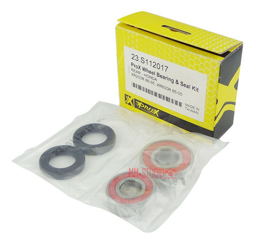 Kit Rulemanes Y Retenes Rueda Trasero Honda Xr 600 R 1