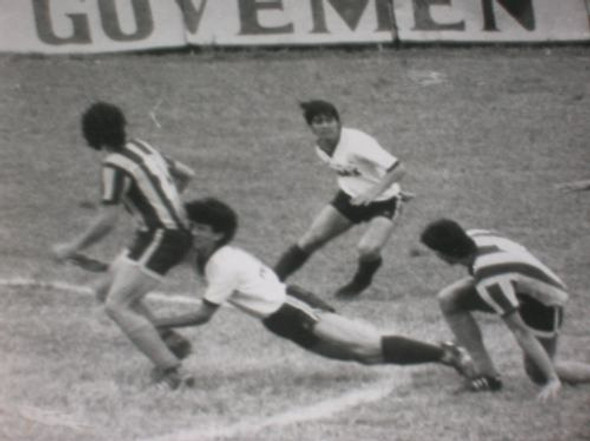 Antigua Foto Grande Govemen Futbol Argentino Campeonato Foul 1