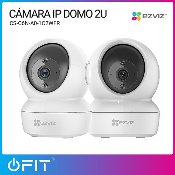 Camara Ip Wifi Domo Ezviz Kit X 2u Motorizada Audio 1
