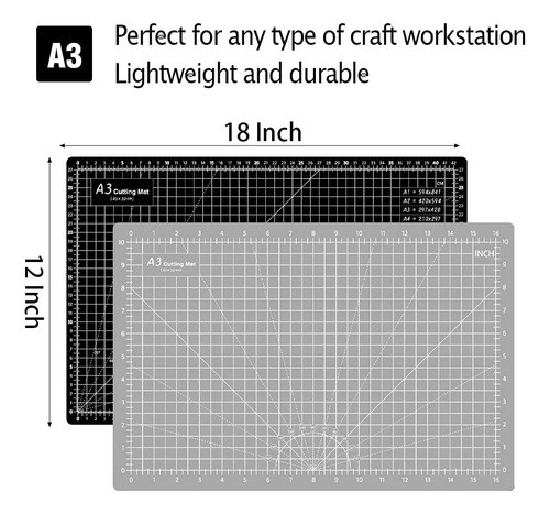 Mesa De Corte Auto Sanadora 45x30 Cm Para Costura Y Manualid 1