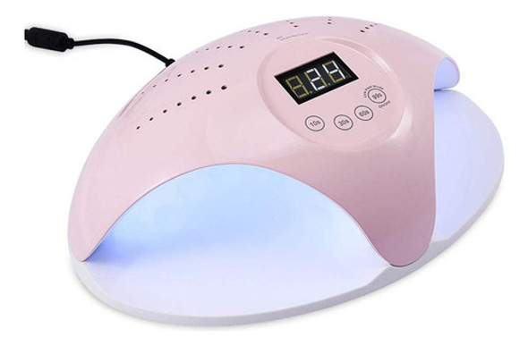 Lámpara De Uñas Doble Cabina Uv Led 48w P/secado Profesional 0