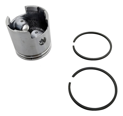 Pistón Y Aros Para 48 Cc Original Bicicleta Bicimotobm 0