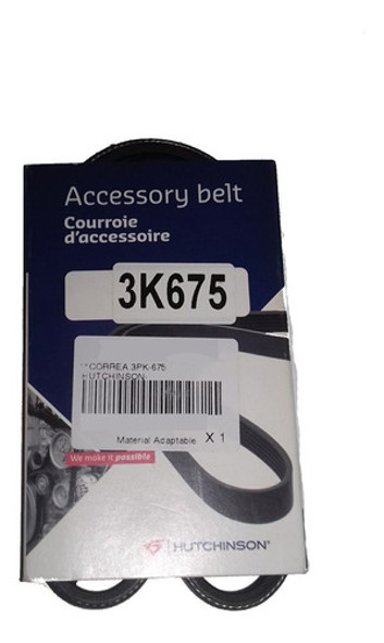 Correa 3pk  675 Fiesta Diesel Hutchinson 0