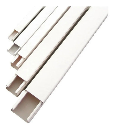 Cable Canal Autoadhesivo Kalop 20x10 Tira X 2mts Pvc 0