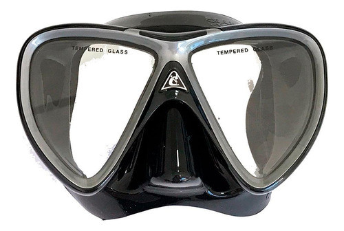 Kit De Mergulho Máscara+respirador Cressi Ikarus Semi Dry Pr 1