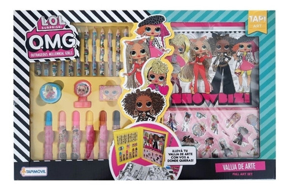 Valija De Arte Lol Para Pintar Full Set Jugueteria El Pehuen 0
