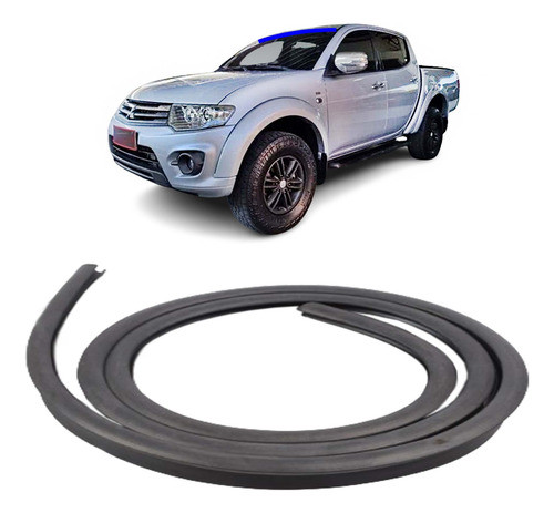 Borracha Arremate Superior Parabrisa L200 Triton 2008 A 2016 0