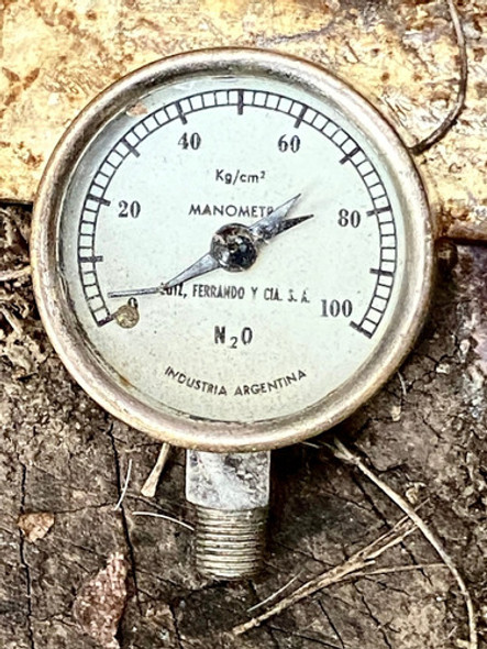 Antiguo Manómetro Lutz Ferrando 5 Cm Diámetro 1 Antiguo Manómetro Lutz Ferrando 5 Cm Diámetro 1