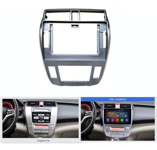 Marco Adaptador Honda City Para Estereo 10'' Mrhd104t Din 0