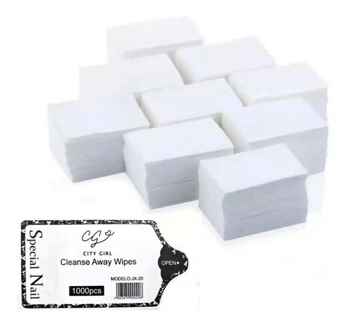 Nail Wipes Toallitas X 1000 Para Uñas Esculpidas/gelificadas 0