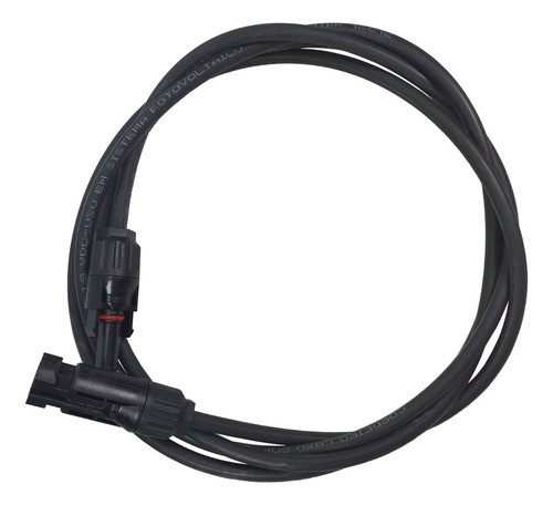 Cabo Solar 6mm² Com Mc4 P/ Extensão - 5m Preto + 5m Vermelho 1