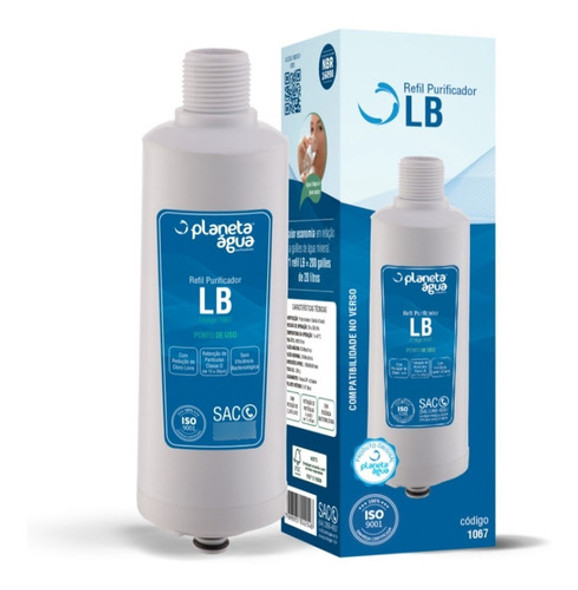 Refil Lb Para Purificador Libell Acquaflex 0 Refil Lb Para Purificador Libell Acquaflex 0