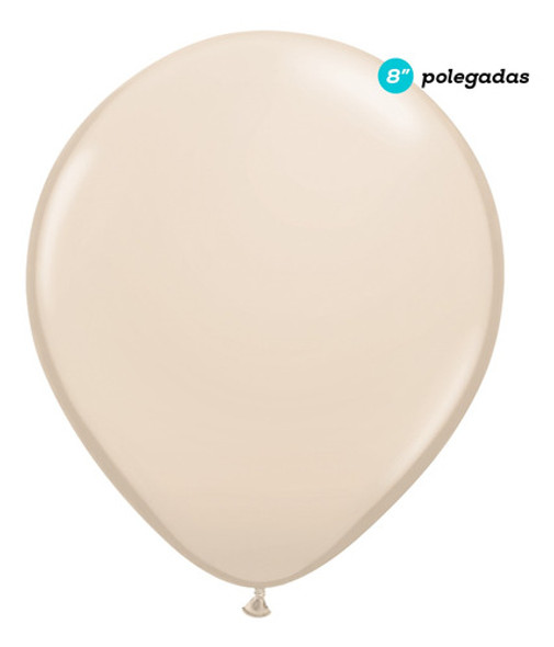 Bexiga Balão Marfim Areia De Praia 8 Polegadas 50 Unidades 1