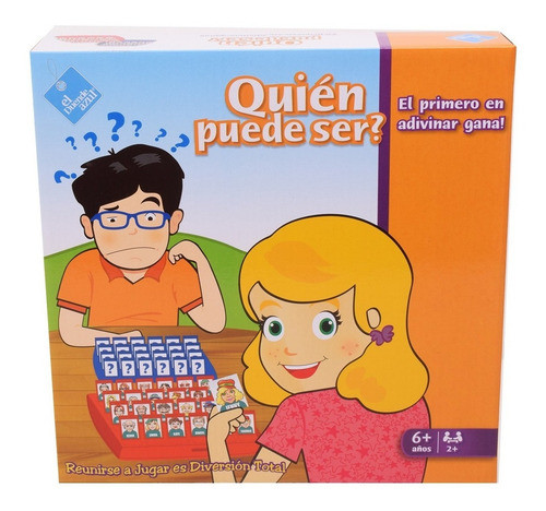 Juego De Mesa Quien Puede Ser? Adivina Elijo El Duende Azul 0