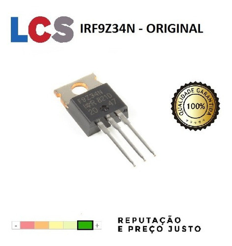 Irf9z34n - Irf 9 Z 34 N - Transistor Original 1