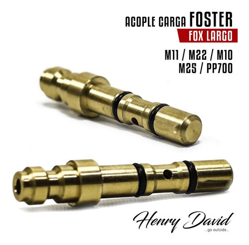 Pico Carga Pcp Acople Foster Rifle Fox M11 M22 M10 M25 1