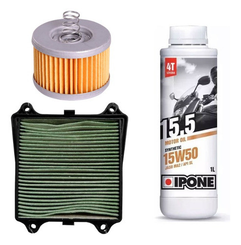 Kit Service Aceite Ipone Rouser 160 Ns Bajaj El Tala 0