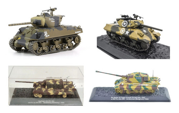 Tanques De La Segunda Guerra Mundial Alemania Nazi Pack X4 0