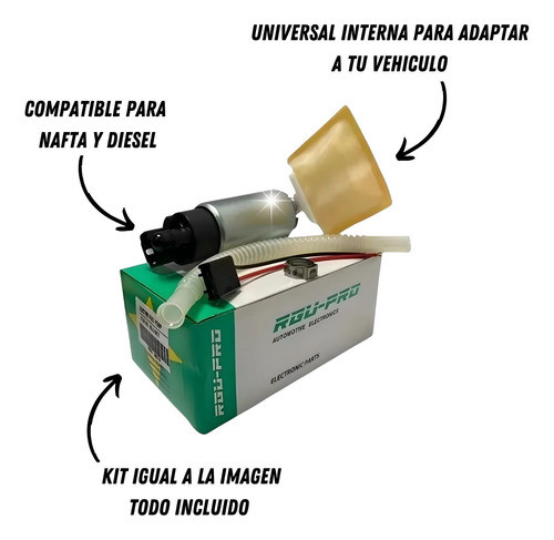 Bomba Combustible Interna Universal Nafta Diesel 3 Bar 12v 1