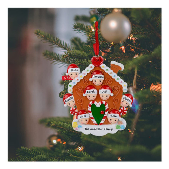 Maxora Adorno De Navidad De Casa De Jengibre Personalizado P 1 Maxora Adorno De Navidad De Casa De Jengibre Personalizado P 1