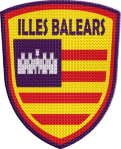Parche Termoadhesivo Escudo España Islas Baleares 0
