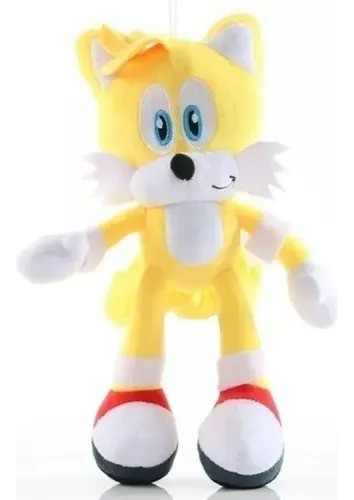 Peluche Muñeco Sonic Tails Sonic Amarillo Erizo Amy 40/45 Cm 0