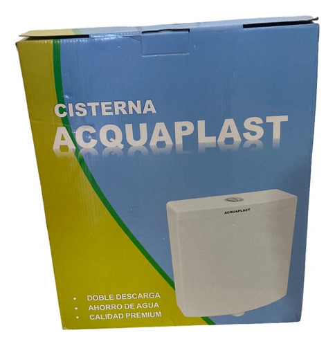 Cisterna Doble Descarga Incluye Bajada Color Blanco 3l-7l 1