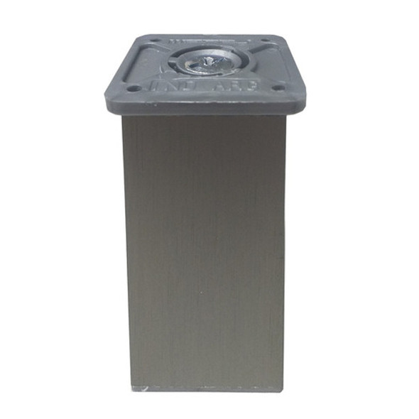 Pata Bajo Mesada Aluminio Mueble Mesa 40x40x100mm 0