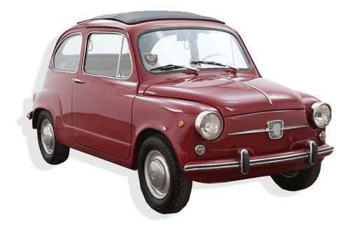 Juego Faro De Giro Fiat 600 Delantero Calida Sup De Acrilico 1