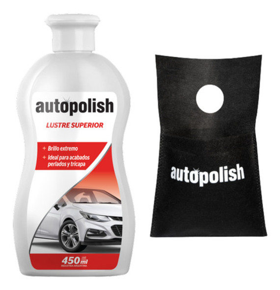 Lustre Superior Autopolish 450 Ml Quita Rayones + Bolsa 0