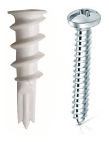 Tarugo Para Yeso N6 Y Parker 8 X 1 X 500 Unidades 0