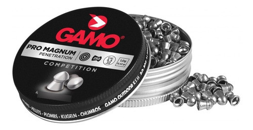 Combo Balines Gamo Pro Magnum 5.5 X250 X 6 Latas 1500 Tiros 0