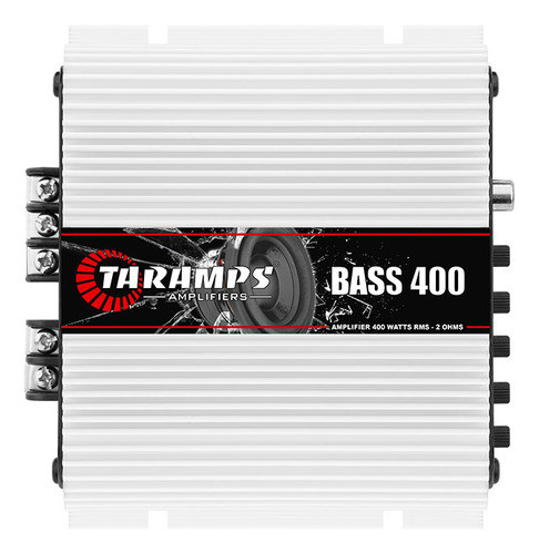 Potencia Monoblock Taramps Bass 400 Amplificador Audio Auto 0