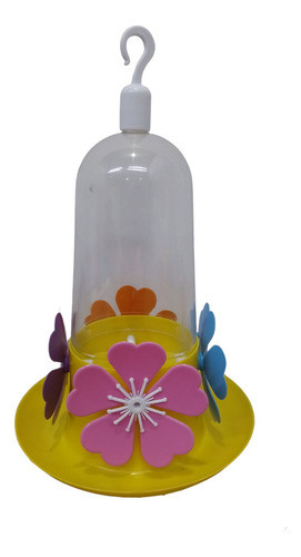 Bebedouro Beija Flor Com  Bandeja E 4 Flores 0