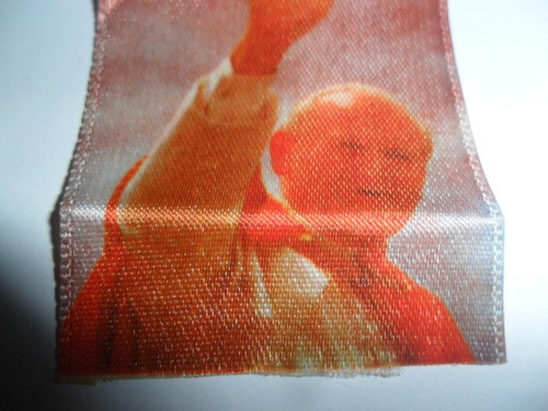 Papa Juan Pablo Ii Sumo Pontifice Figurita Tela Imagen Foto 1