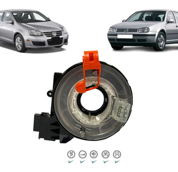 Cinta De Airbag C/cambio Borboleta Vw Golf 2005 A 2012 1